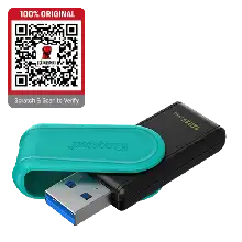 DATATRAVELER EXODIA S 128GB USB 3.2 FLASH DRIVE